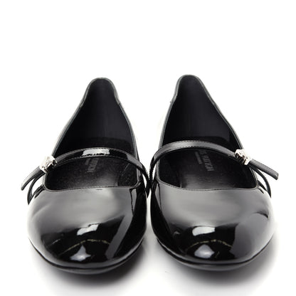 Louis Vuitton Patent Uniformes Ballet Flats 39 Black 2 of 10