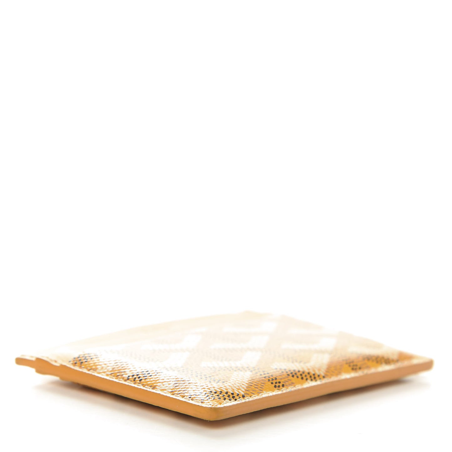 Goyardine Saint Sulpice Card Holder Yellow