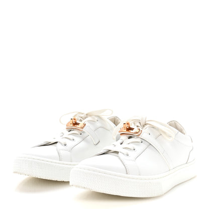 Hermes Calfskin Day Sneakers 39 White 4 of 8