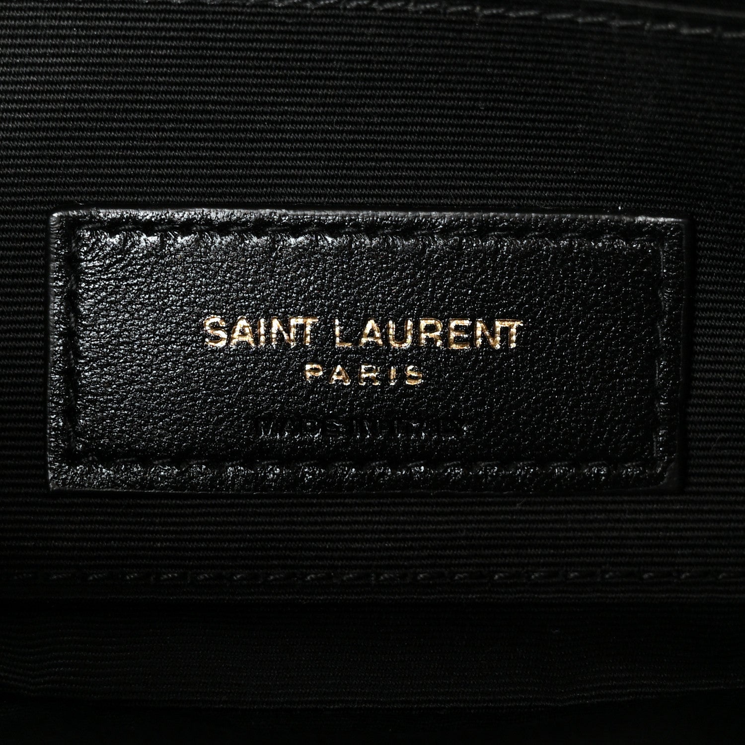 Saint Laurent Grained Lambskin Quilted Mini Becky Double Zip Bag Black 8 of 12