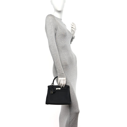 Hermes Togo Kelly Retourne 25 Black 2 of 11