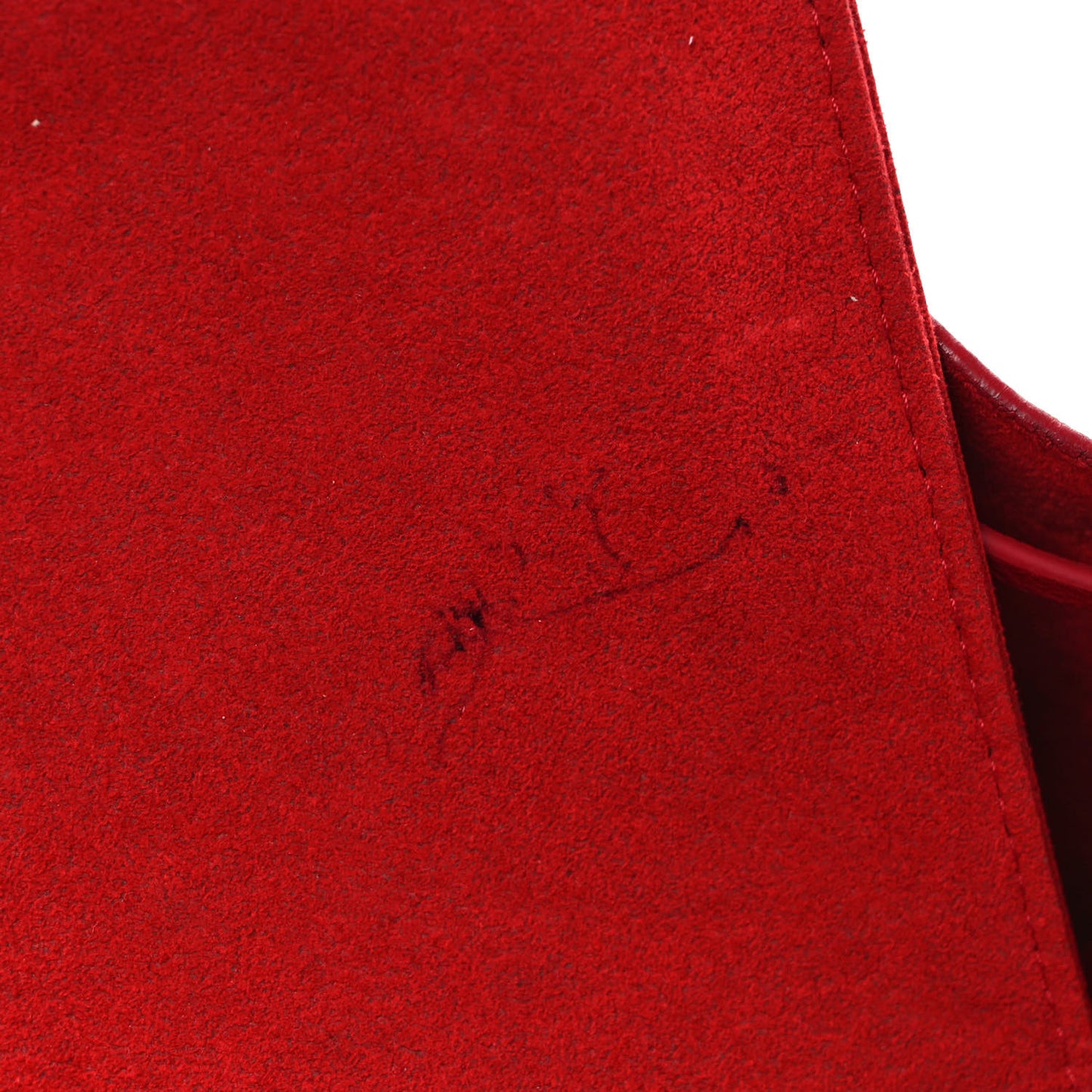 Soft Calfskin Lockme Backpack Rubis