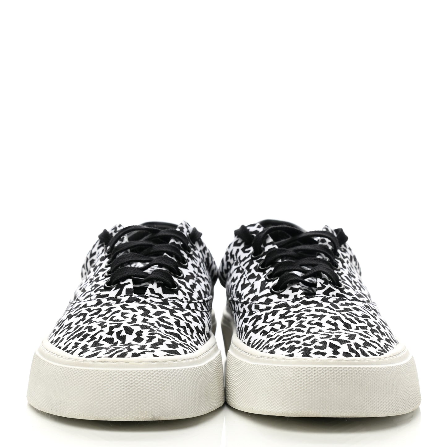 Canvas Mens Venice Low Top Sneakers 41 Black White