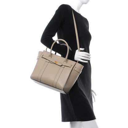 Mulberry Small Classic Grain Bayswater Zip Tote Dune 3 of 8