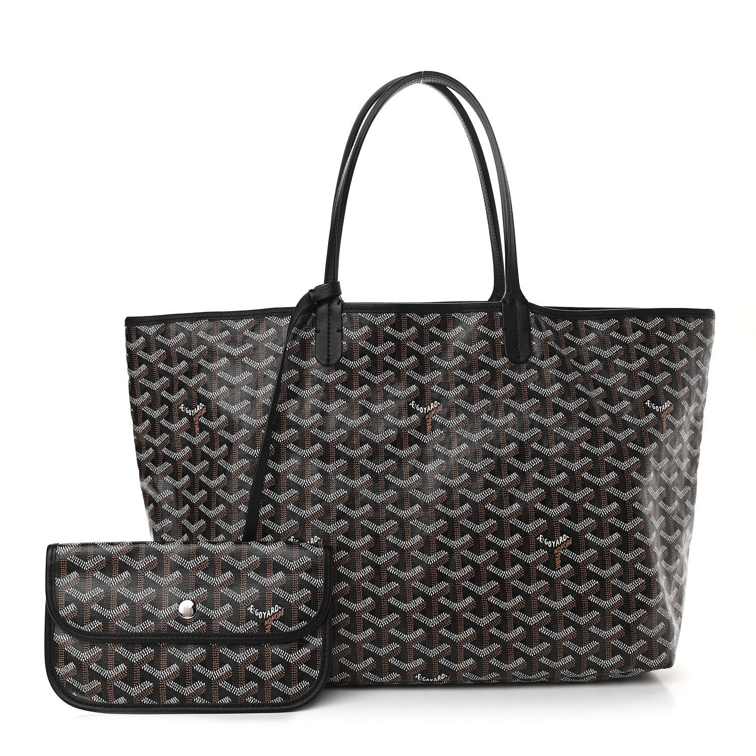 Goyard Goyardine Saint Louis PM Black 1 of 10