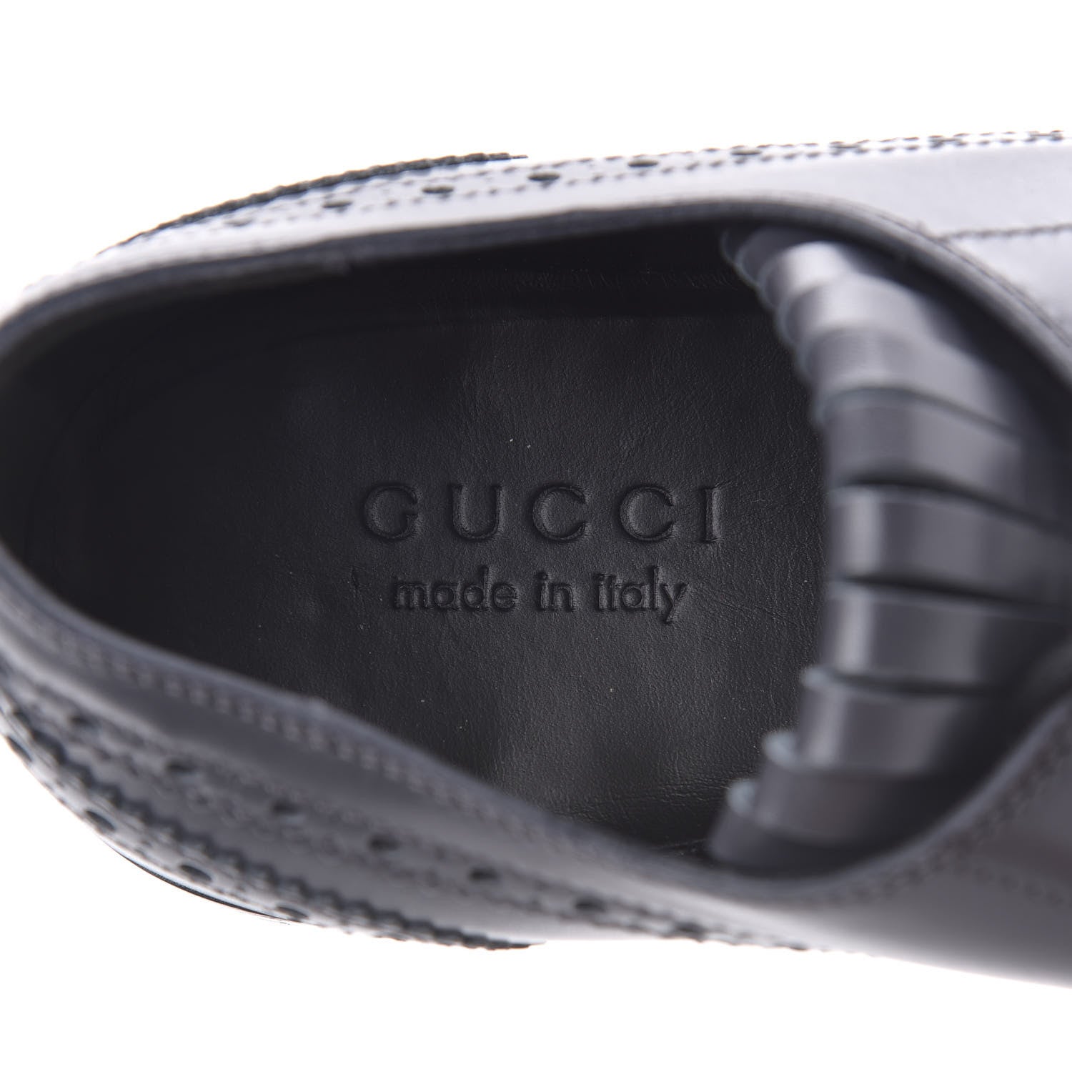 Gucci Calfskin Mens Oxfords 9 Grey 10 of 11