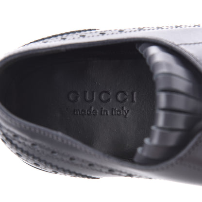 Gucci Calfskin Mens Oxfords 9 Grey 10 of 11