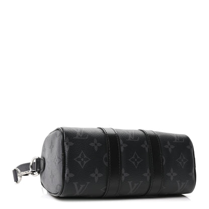 Louis Vuitton Reverse Monogram Eclipse Keepall XS Black 4 of 9