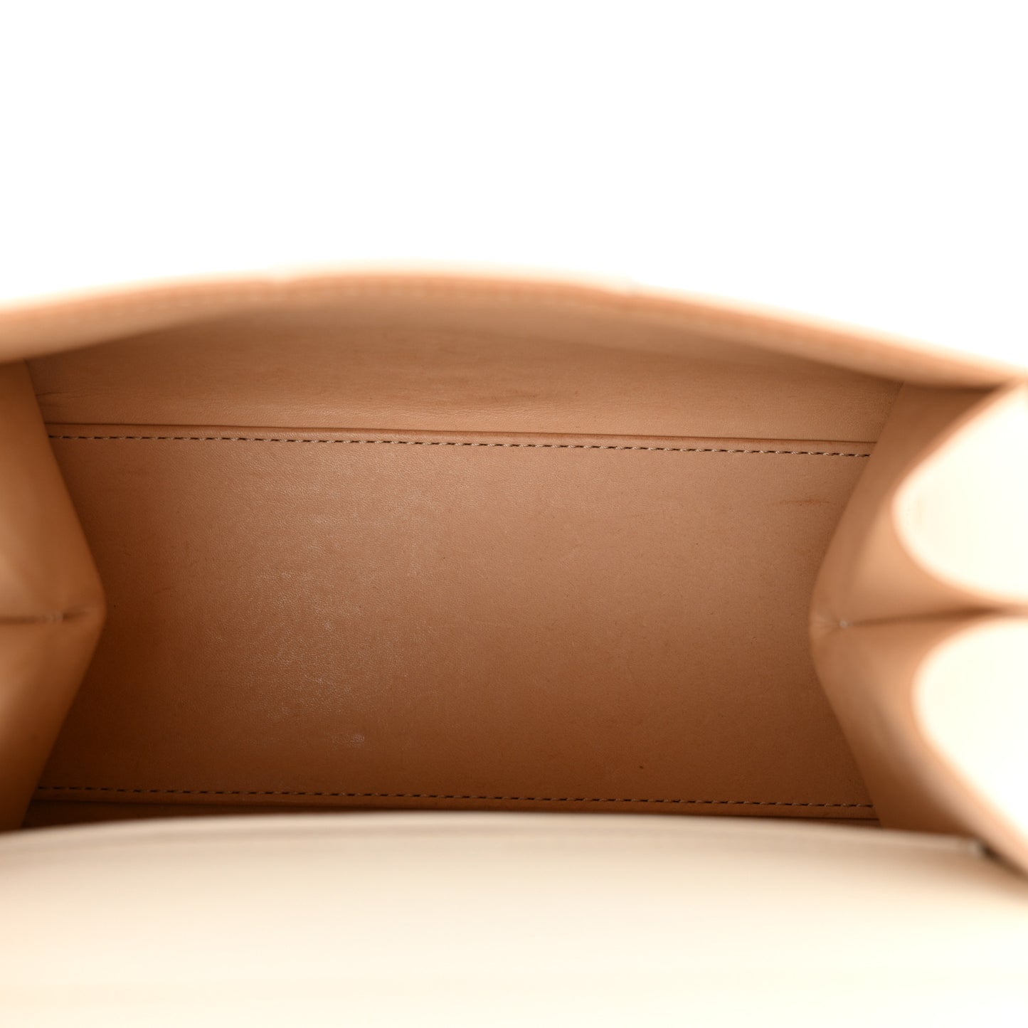 Box Calfskin Mini Brillant Satchel Ivory