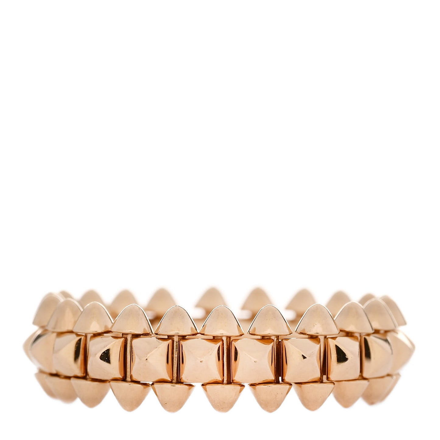 18K Pink Gold SM Clash De Cartier Ring 52 6