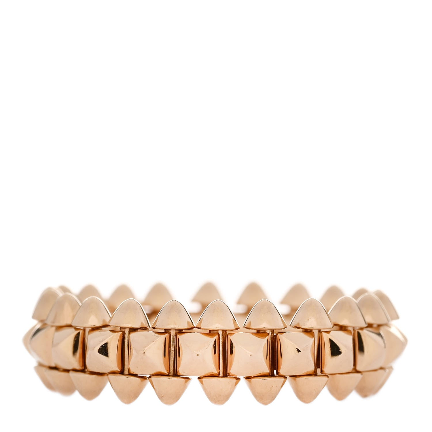 Cartier 18K Pink Gold SM Clash De Cartier Ring 52 6 3 of 5