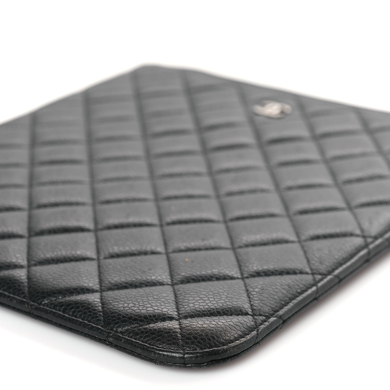 Chanel Caviar Quilted iPad Case Black 9 of 9