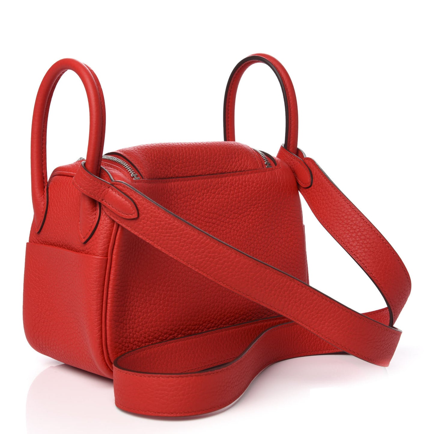 Taurillon Clemence Mini Lindy 20 Rouge De Coeur
