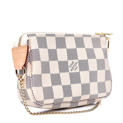 Louis Vuitton Damier Azur Mini Pochette Accessories 3 of 8