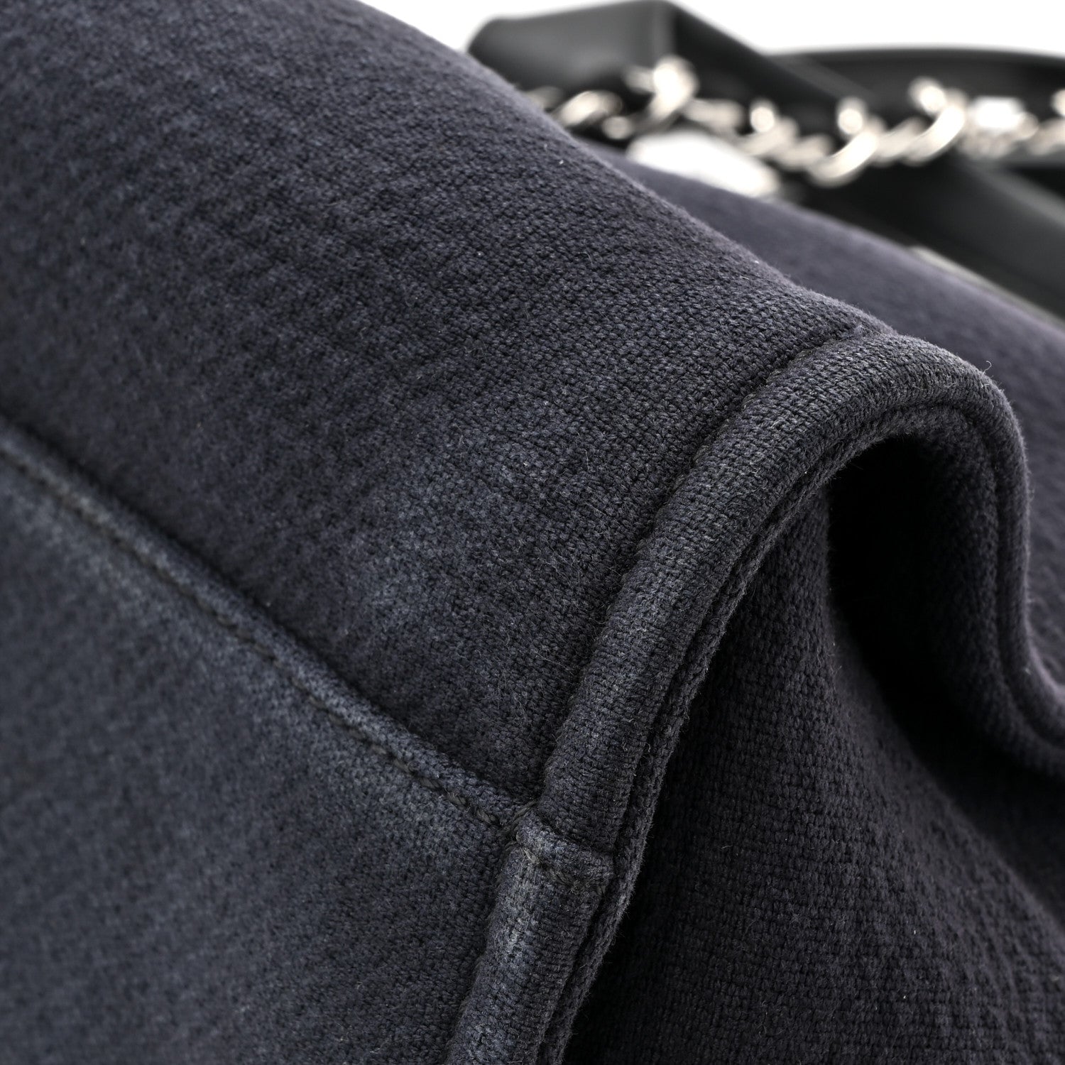 Chanel Mixed Fibers Medium Deauville Tote Black 16 of 17