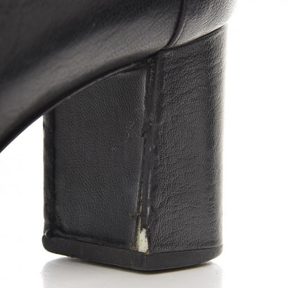 Chanel Calfskin CC Cap Toe Lace Up Oxfords 37 Black 13 of 13