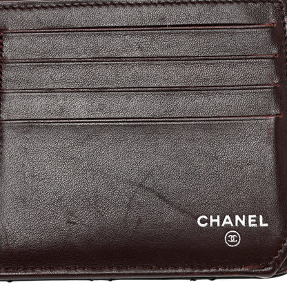 Chanel Lambskin Stitched Mademoiselle French Wallet Black 9 of 15