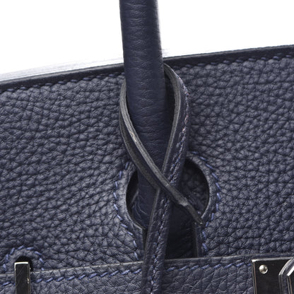 Hermes Togo Birkin 30 Bleu Nuit 36 of 36