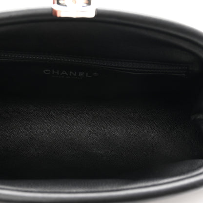 Chanel Patent Quilted Timeless Clutch Black 5 of 11