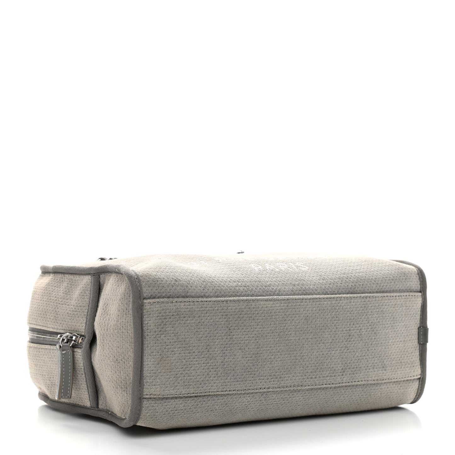 Canvas Deauville Bowling Bag Grey