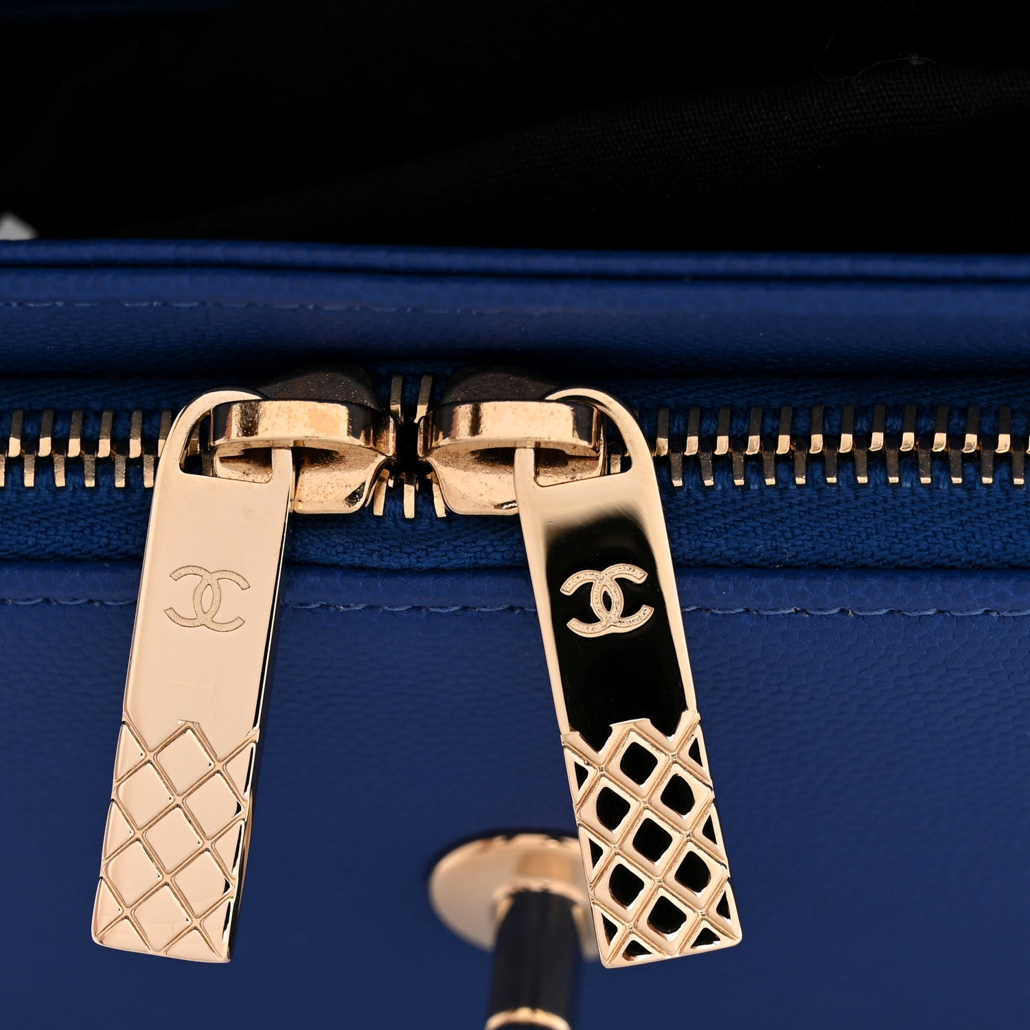 Chanel Caviar Quilted Small Business Affinity Flap Dark Blue 13 of 13