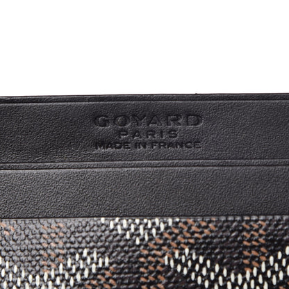 Goyard Goyardine Saint Sulpice Card Holder Black 6 of 8