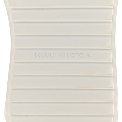 Louis Vuitton Lambskin Monogram Time Out Sneakers 39 White 6 of 8