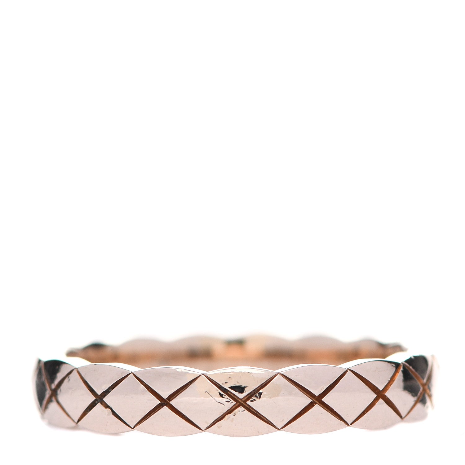 Chanel 18K Beige Gold Mini Coco Crush Ring 50 5.25 3 of 6