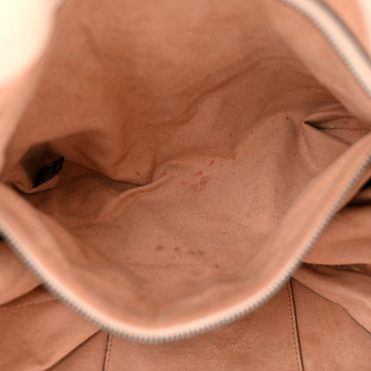 Gucci Calfskin Matelasse Medium GG Marmont Shoulder Tote Bag White 6 of 18