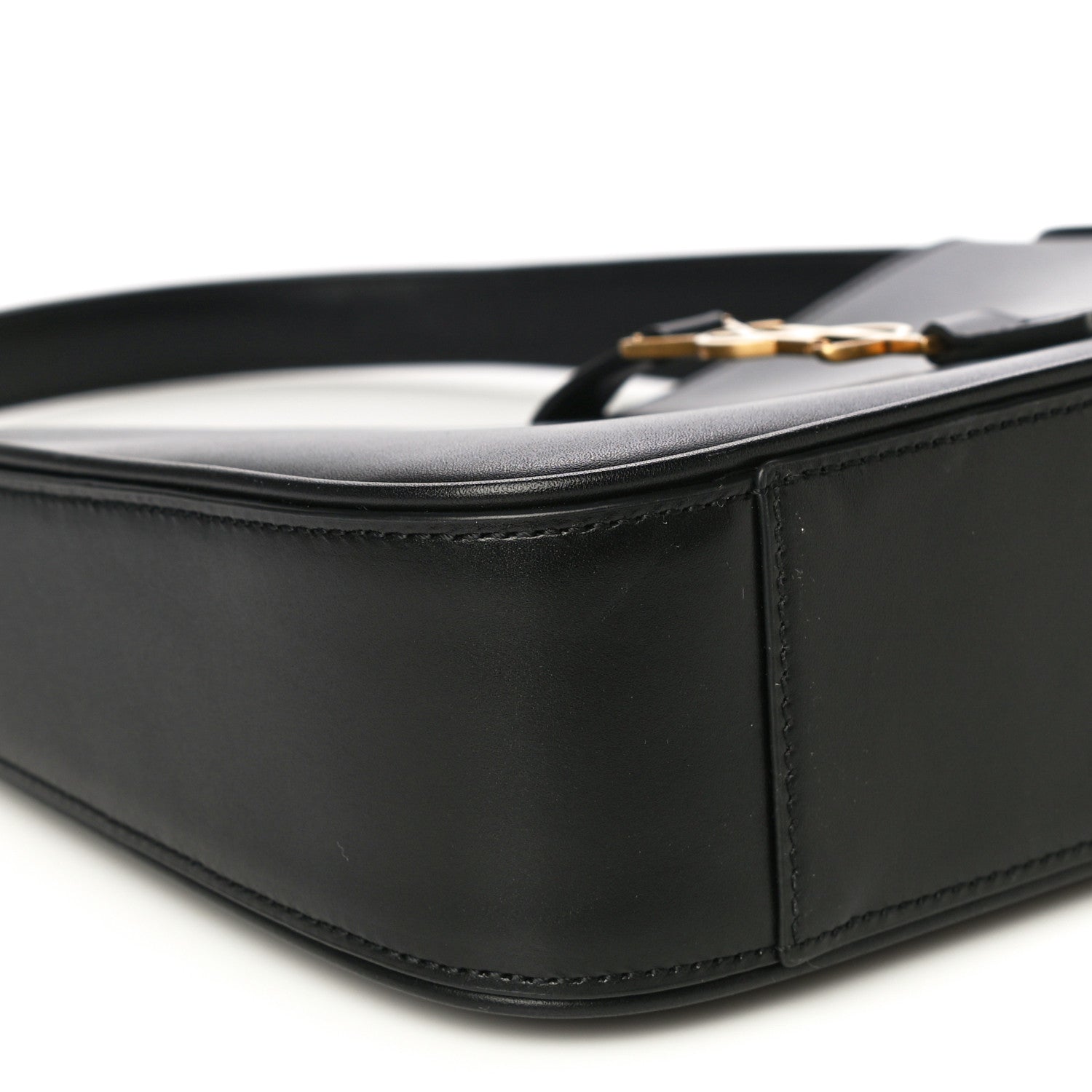 Saint Laurent Smooth Calfskin Le 5 A 7 Hobo Black 9 of 10