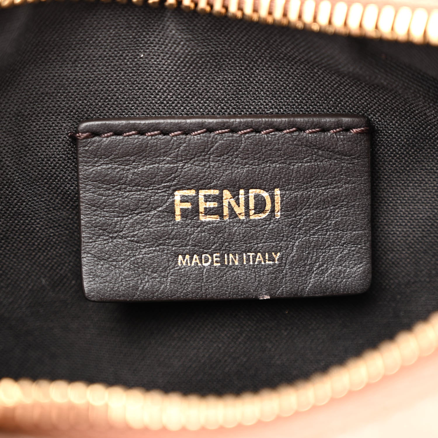 Fendi Vitello Grace Matte Mini graphy Hobo Bag Brandy 6 of 10