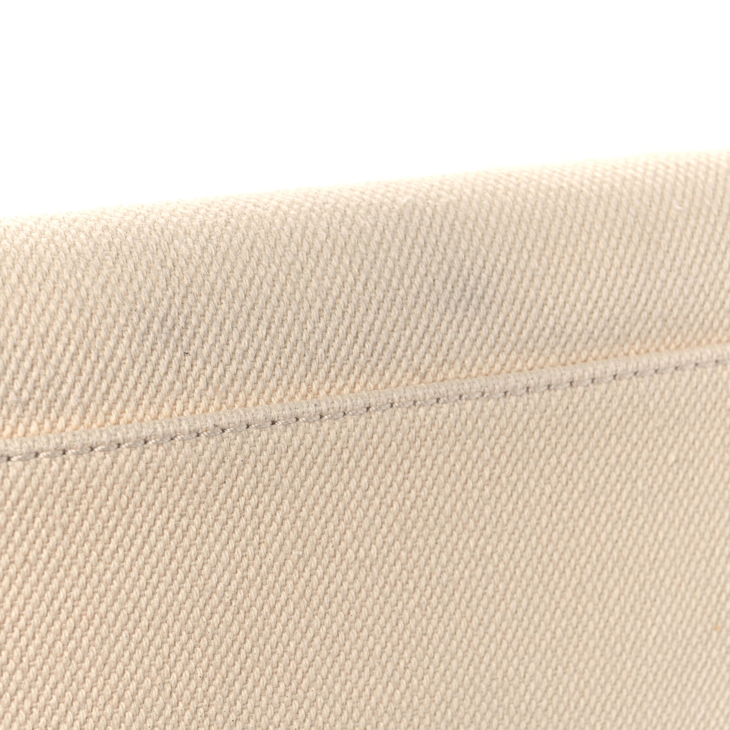 Canvas Pearl Medium Deauville Tote Ecru Beige