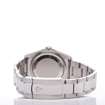 Rolex Stainless Steel 36mm Oyster Perpetual Datejust Watch Silver Roman 116200 4 of 7
