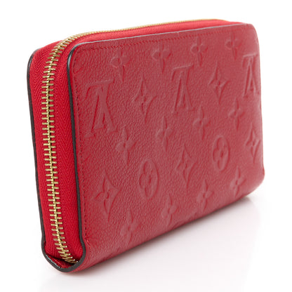 Louis Vuitton Empreinte Zippy Wallet Cherry 3 of 8