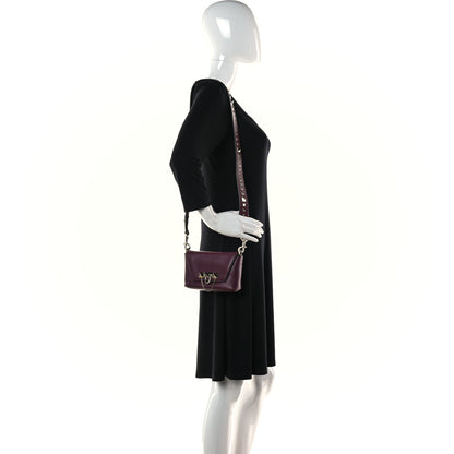 Valentino Garavani Vitello Small Rockstud Demilune Shoulder Bag Vinaccia 2 of 15