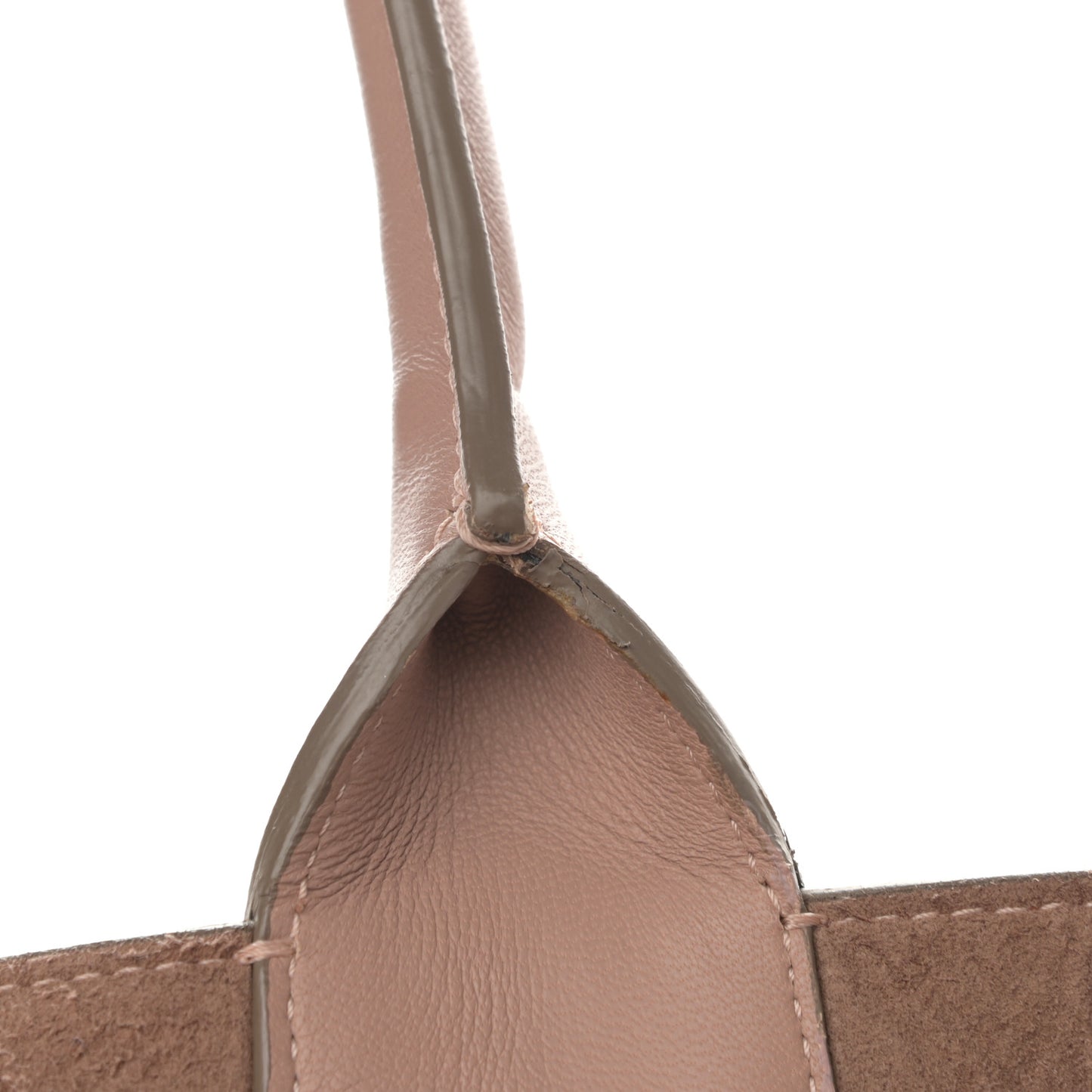 Nappa Medium Easy Tote Pale Pink