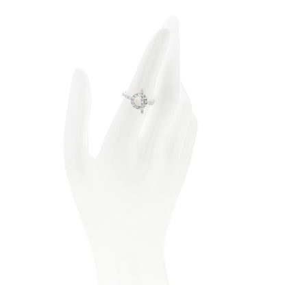 Hermes 18K White Gold Diamond Finesse Ring 53 6.25 2 of 6