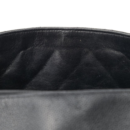Chanel Caviar Quilted Jumbo Single Flap Black 12 of 16