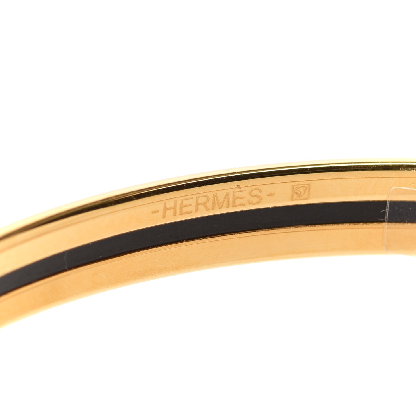 Enamel Printed Extra Narrow Bracelet 70 Rose
