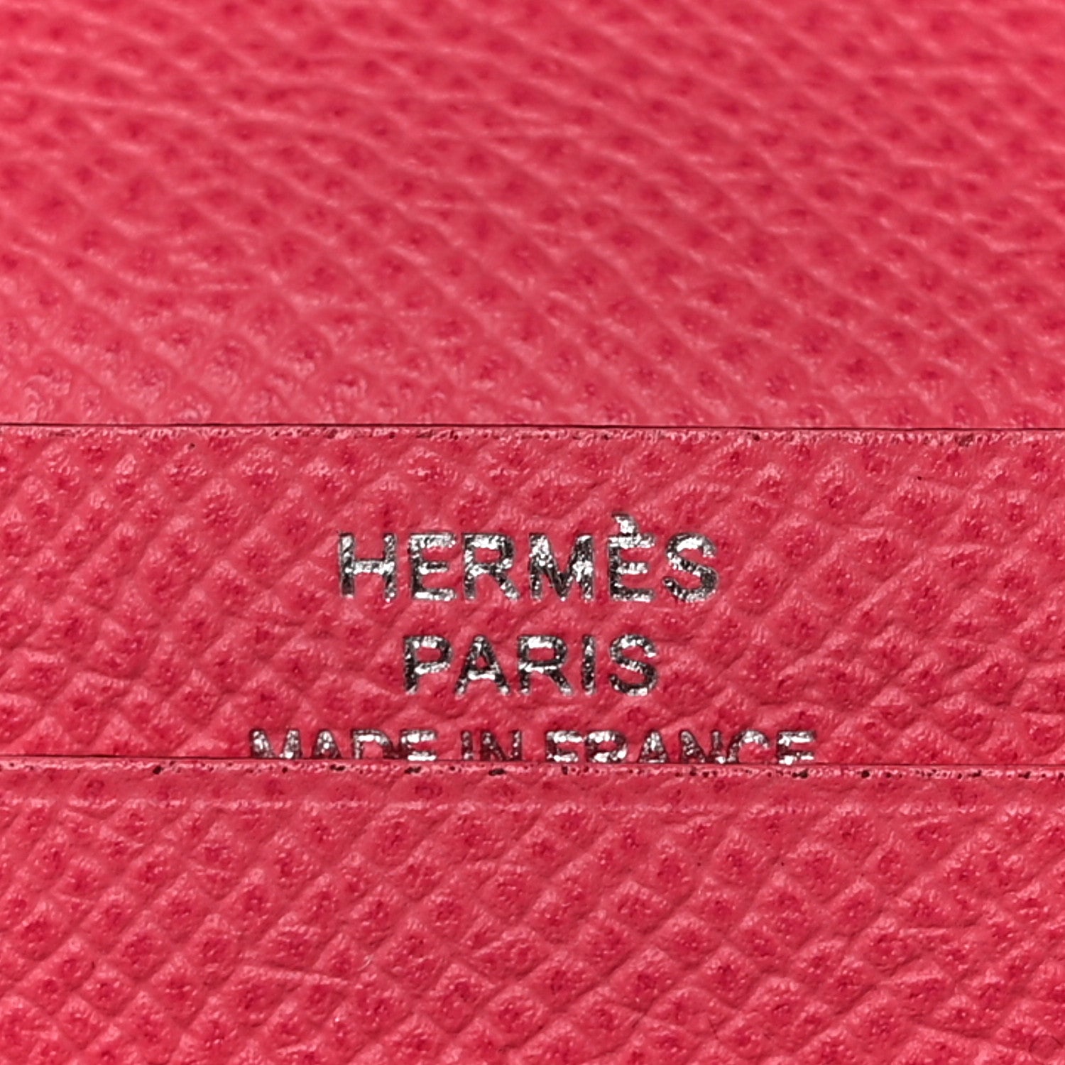 Hermes Epsom Bearn Gusset Wallet Rose Azalee 6 of 8