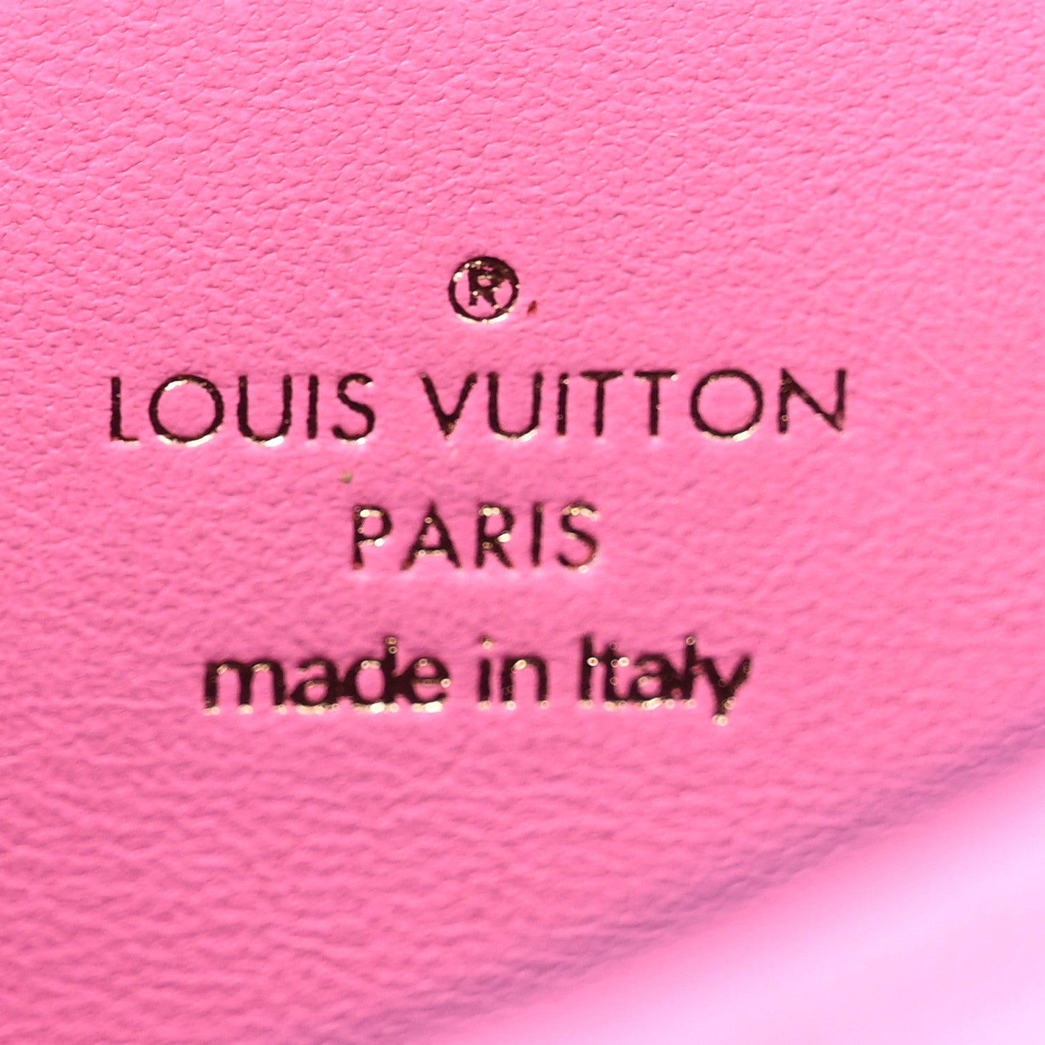 Louis Vuitton Lambskin Embossed Monogram Vuittamins Pochette Coussin Rose Violet 7 of 13