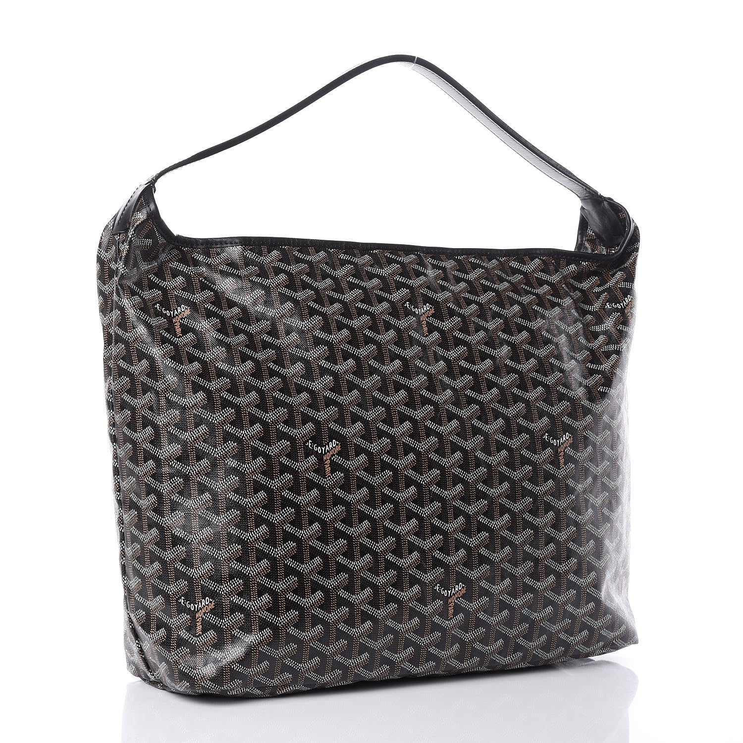 Goyard Goyardine Fidji Zip Hobo Black 3 of 8