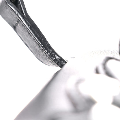 Fendi Vitello Dolce Crystal Flowerland Croc Tail Mini Backpack Black 17 of 22