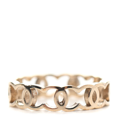 Chanel Metal CC Ring 52 Gold 1 of 3