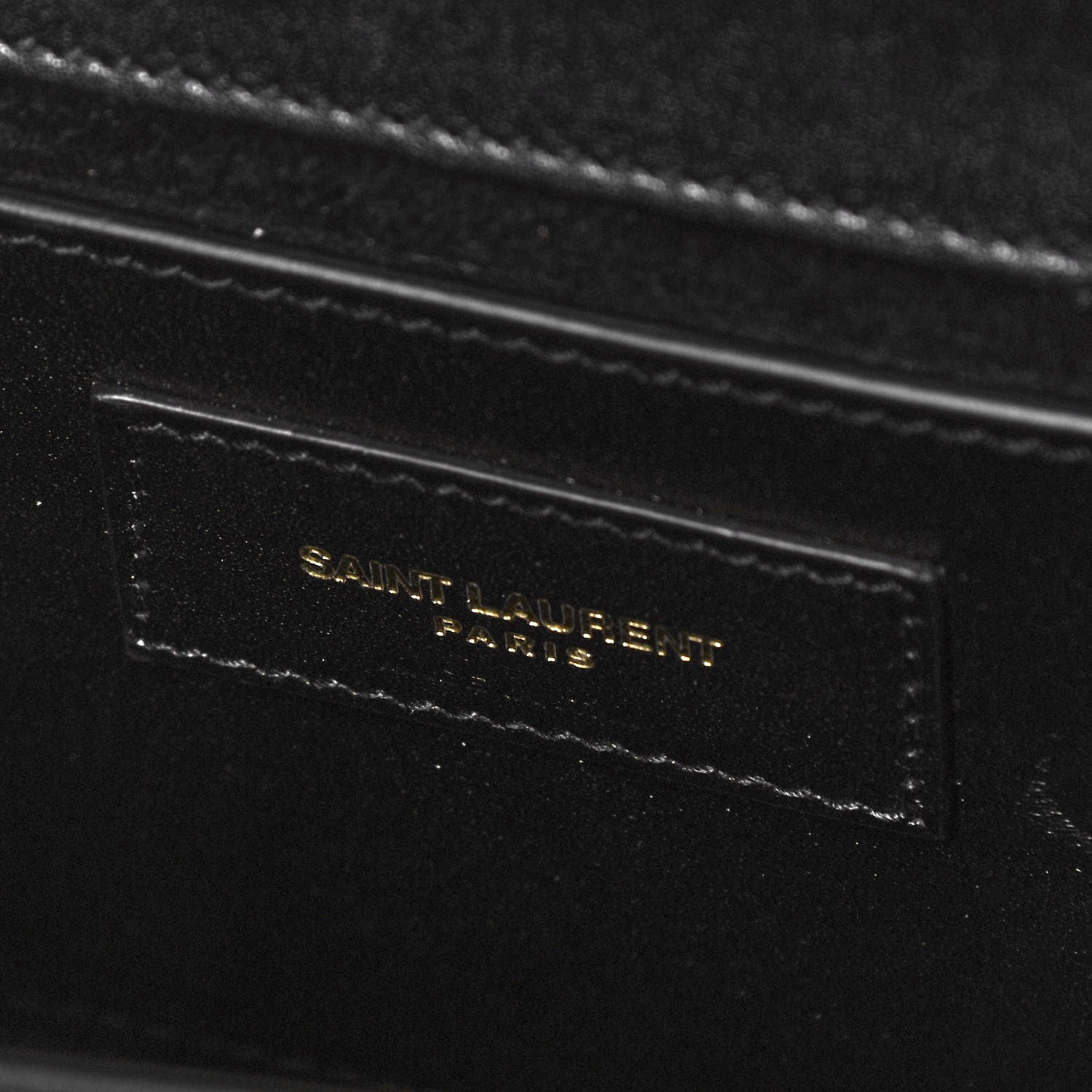 Saint Laurent Calfskin Small Classic Monogram Kate Tassel Satchel Black 8 of 8