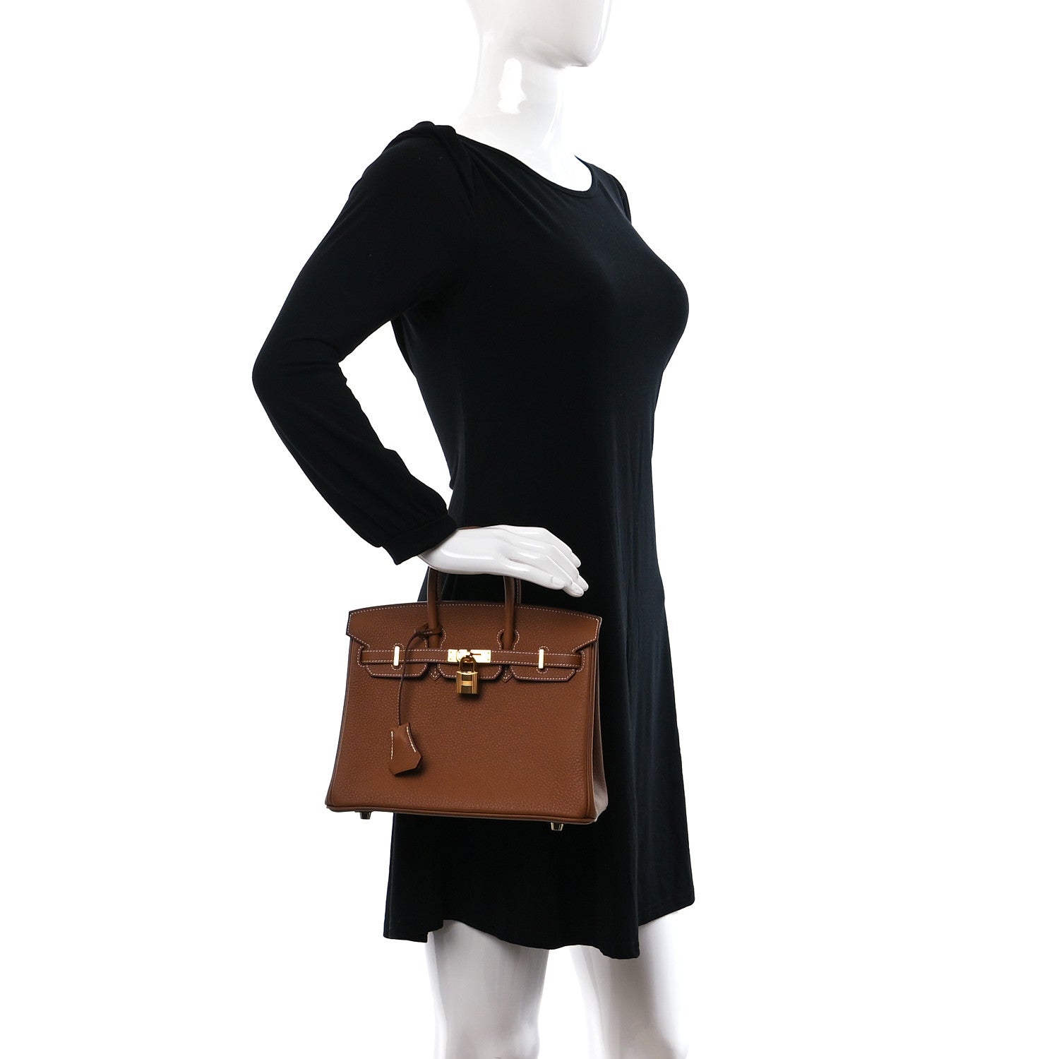 Hermes Togo Birkin 25 Gold 2 of 13
