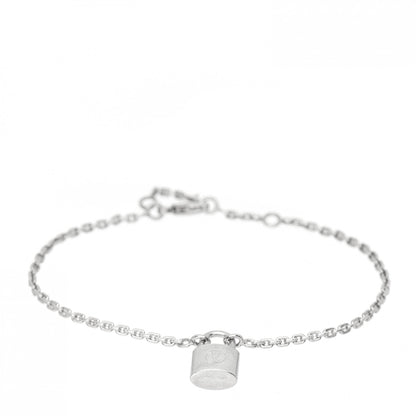Louis Vuitton Sterling Silver Lockit Bracelet 1 of 4