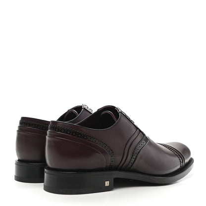 Louis Vuitton Calfskin Mens Oxfords 8 Brown 4 of 10