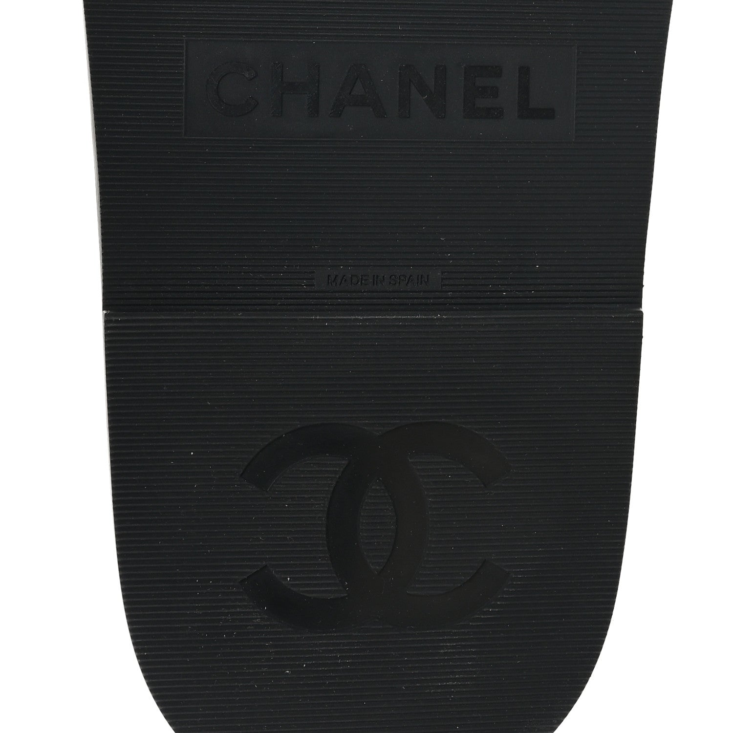 Chanel Lambskin Espadrille Sandals 40 Black 10 of 11