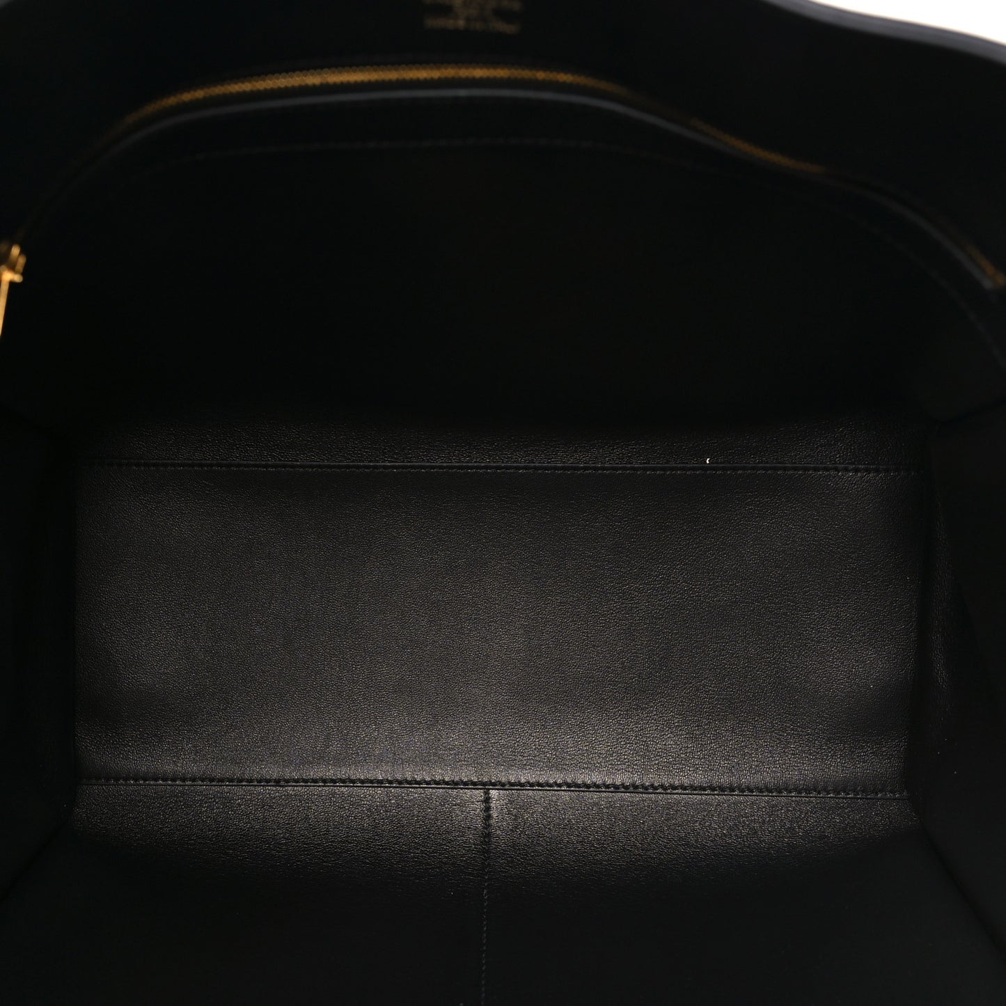 Smooth Calfskin Hampton Carry All Bag Black